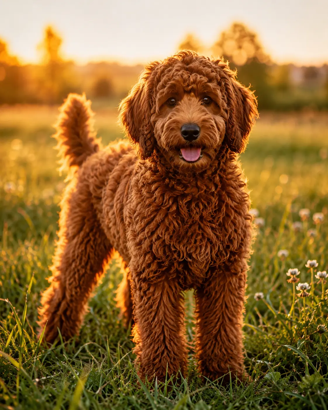 Premium Red Labradoodle Puppy