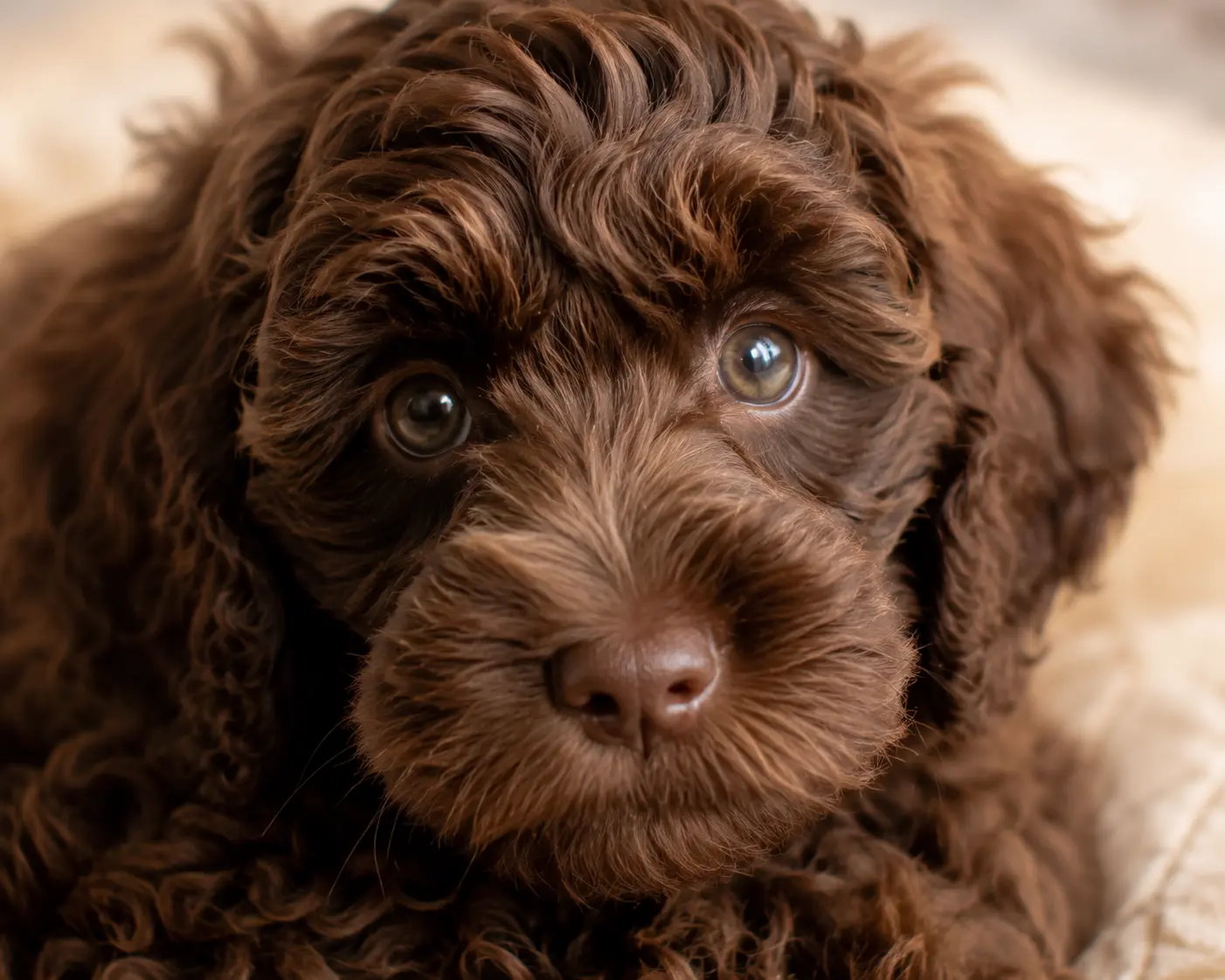 Puppy close-up